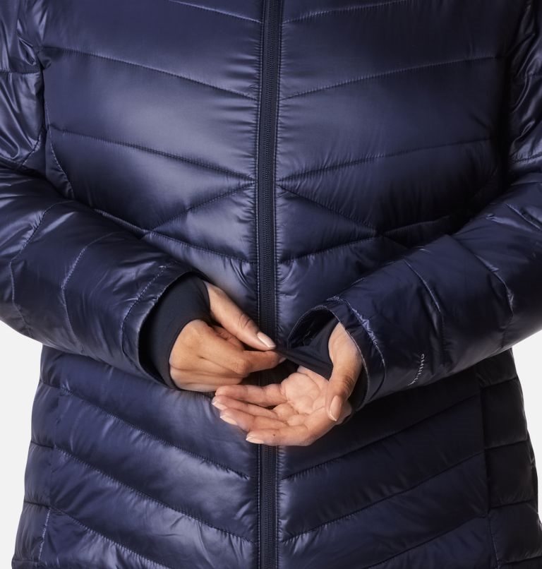 Women's Columbia Joy Peak Omni-Heat Infinity Insulated Jackets Navy | Plus Size CA-GA6L0